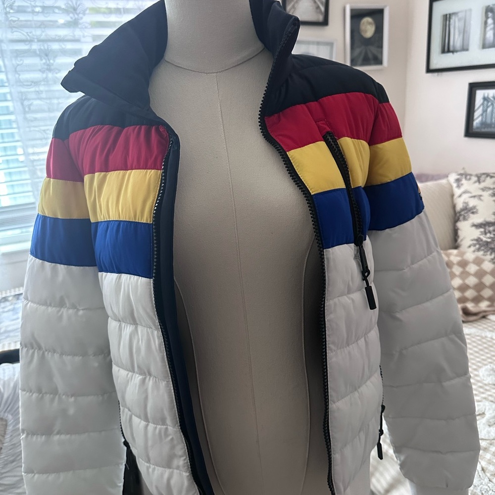 Superdry Multicolor Puffer Jacket - image 2